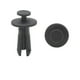 thumbnail image 1 of 100Pcs 6mm Agujero Panel Tapizado de Coche Grapas Remache Plástico Negro, 1 of 1