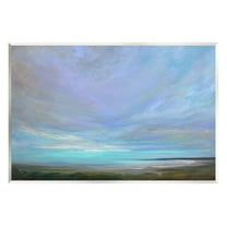 Stupell Industries Vast Panoramic Sky Horizon Painting Unframed Art Print Wall Art, Design by Sheila Finch