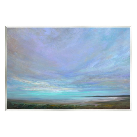 Stupell Industries Vast Panoramic Sky Horizon Painting Unframed Art Print Wall Art, Design by Sheila Finch