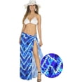 thumbnail image 2 of LA LEELA Women's Bikini Skirt Sarong Swimwear Cover up Bathing suit Summer Wraps Swimsuit Beach Wrap Coverups for Women One Size Royal, Aztec, 2 of 6