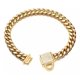 thumbnail image 1 of Collar De Cadena Para Perro Aiyidi Gold, 10 Mm De Ancho, Dis, 1 of 6