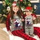 thumbnail image 2 of Pijamas familiares a juego de Navidad, diseño exclusivo de Are All Your Gnomies, conjunto de Pijamas cortos de Feliz Navidad, 2 of 3