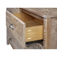 thumbnail image 5 of Camaflexi Baja 5 Drawer Chest Wooden Night Stand Bedroom Dresser Storage Cabinet, Barnwood, 5 of 6