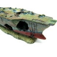 Aircraft carrier Cave Aquarium Ornament NAVY Warship Battleship