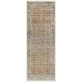 thumbnail image 2 of Hauteloom Dalit Hallway, Kitchen Runner Rug - Brown, Blue - 2'10" x 8', 2 of 11