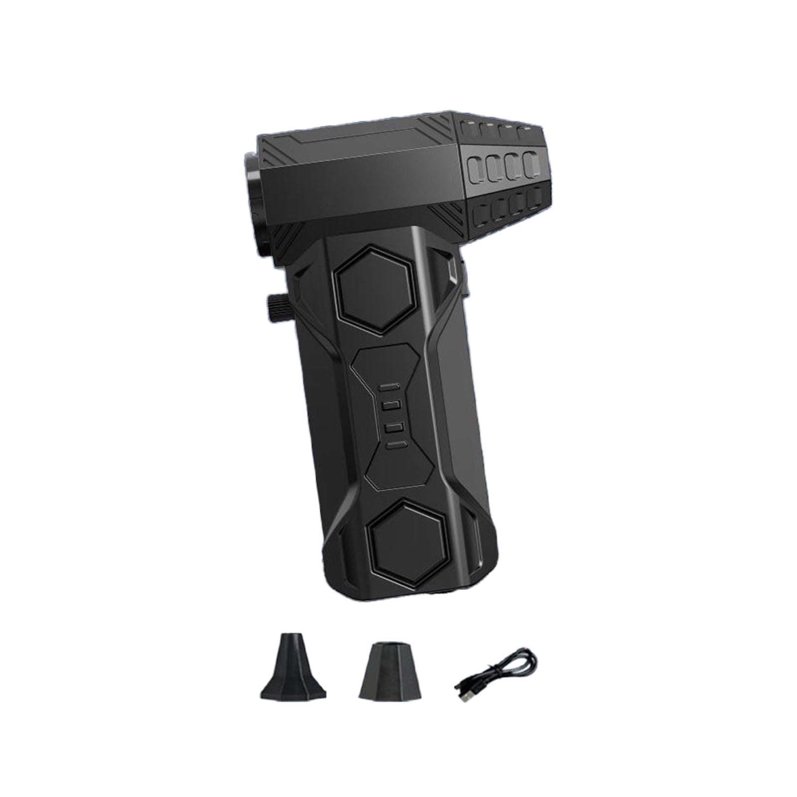 Small USB Powered Boosts Blower 580000 High Speed Air Dusters Ergonomic Grip For Electronics Car Cleaning Use