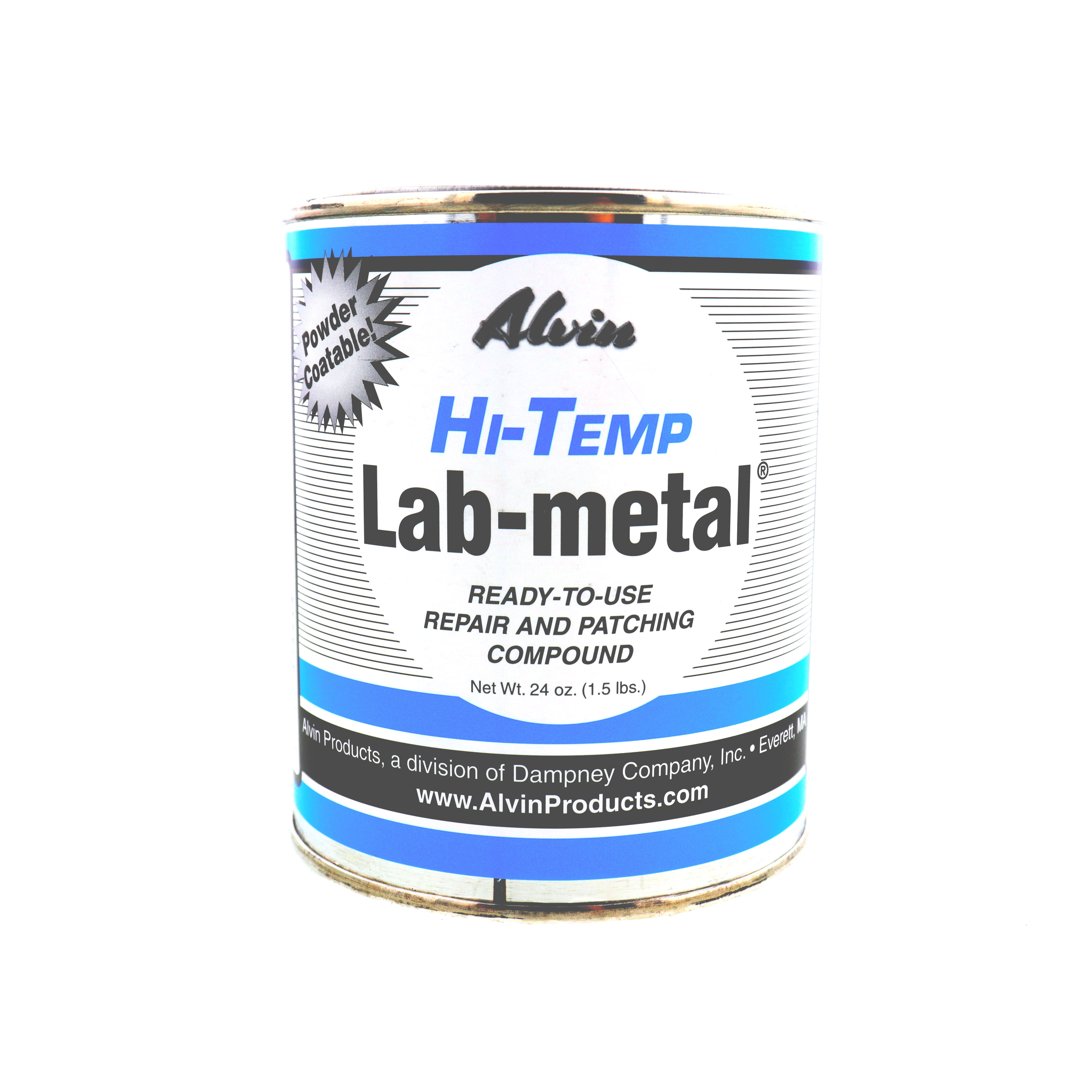 Alvin 24 oz Lab Metal Repair and Patching Compound Withstands Temps Up