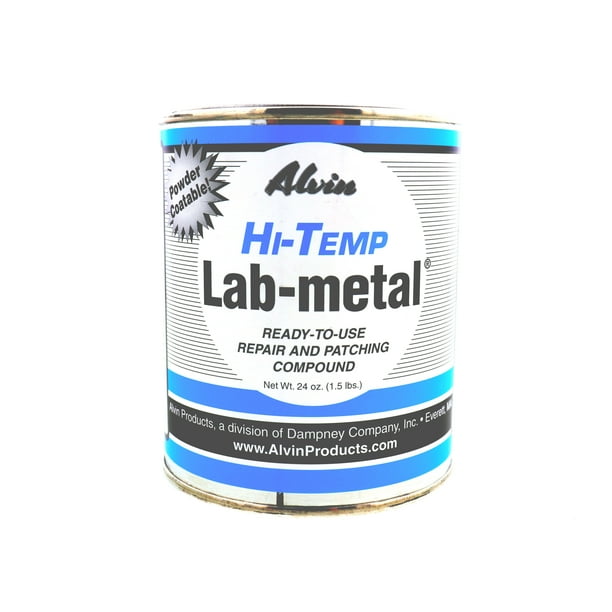 Alvin 24 oz Lab Metal Repair and Patching Compound Withstands Temps Up