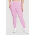 thumbnail image 3 of Women's Plus Size Mesh Detail Cell Phone Pocket Leggings, 3 of 5