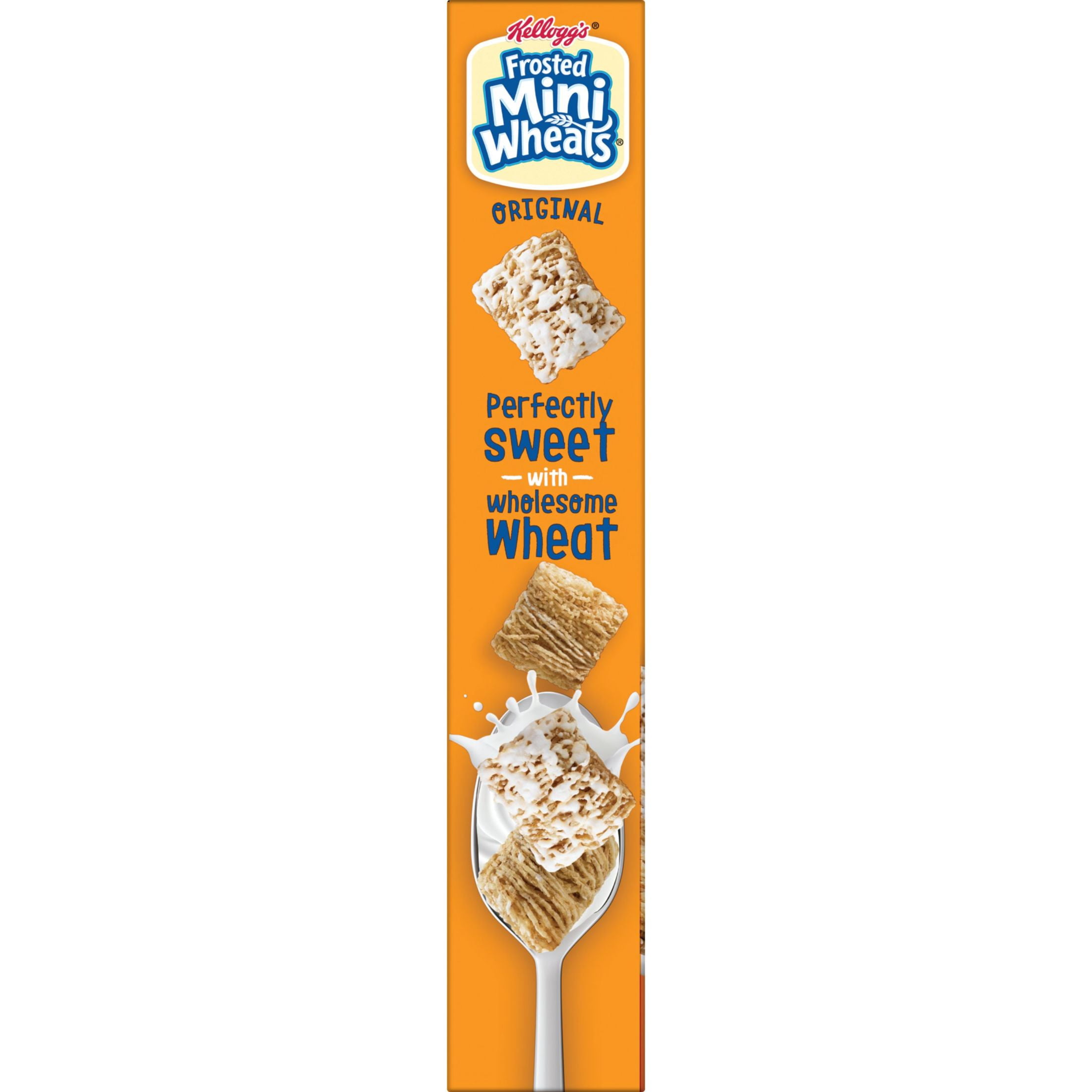 Kellogg's Frosted Mini-Wheats Original Breakfast Cereal, High Fiber, 16  oz