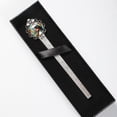 thumbnail image 4 of Woodpecker Vintage Silver Lace-Edged Bookmark: a Gift for Readers and Book Lovers, 4 of 5