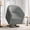 Gray, variant on Christopher Knight Home Modern Power Lift Recliner Barrel Chair with Footrest & Side Pocket, Dark Gray