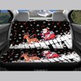thumbnail image 6 of Pzuqiu Santa Claus and The Piano Car Seat Covers Set Easy to Install Car Seat Covers Full Set, Full Backrest Fashion Front and Rear Seat Cover Set, 6 of 10