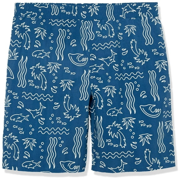 Columbia Youth Boys Super Backcast Short, Carbon Marlin Shores, Large