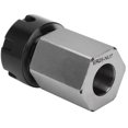 thumbnail image 1 of Mandril De Boquilla, Boquilla Hexagonal, Orificios Pasantes Fácil De Operar Material De Acero Al Carbono De Alta Resistencia Para Sujeción Rápida En Máquinas CNC YLSHRF ER25, 1 of 8