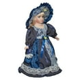 thumbnail image 1 of 16 Inch Ceramic Doll With Fashion Display Stand Green As Described, 1 of 9