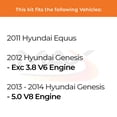 thumbnail image 2 of MAX Advanced Brakes - Front Brake Kit For 2012-2014 Hyundai Genesis| Carbon Ceramic Brake Pad and Rotor Kit| Daily Driving Geomet Coated Brake Rotors, 2 of 9