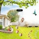 thumbnail image 4 of Comedero para colibríes con campanillas de viento para jardín y patio: comedero decorativo para pájaros de exterior con múltiples orificios de alimentación., 4 of 5