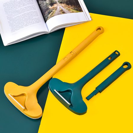 

Fogcroll Cleaning Brush Long Handle Multifunctional PP Double-sided Widen Head Glass Cleaner Wiper for Home