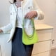 thumbnail image 2 of Mujer PU Gran capacidad Fashionalbe Simple Commuter Bolso Underarm Bag (verde), 2 of 7