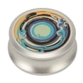 thumbnail image 3 of Disc Stabilizer, Vinyl Record Clamp Exquisite Workmanship Flexible Cushioning With Silicone Bottom Pad For Vibration Damping Silver, 3 of 8