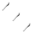 thumbnail image 3 of ZLight Cravate Simple en Métal Inoxydable pour Hommes, Pince à Cravate Argentée, Clip de Serrage, Broche No.14 3ensemble, 3 of 6