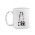 thumbnail image 2 of Photo Camera With Strap Design. Mug  -Image by Shutterstock,, 2 of 4