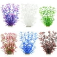 thumbnail image 4 of Aquarium Ornament Coral Tree, Simulation Realistic Harmless Artificial Plastic Fake Water Grass Plant Landscaping Fish Tank Accessory Decoration for Home Garden, 4 of 8