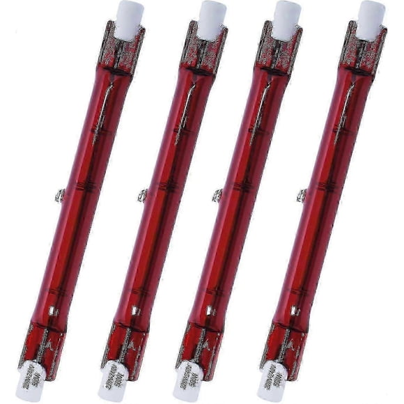 Halogen Heater Bulb, 500W R7 for Garden Heaters, Pack of 4
