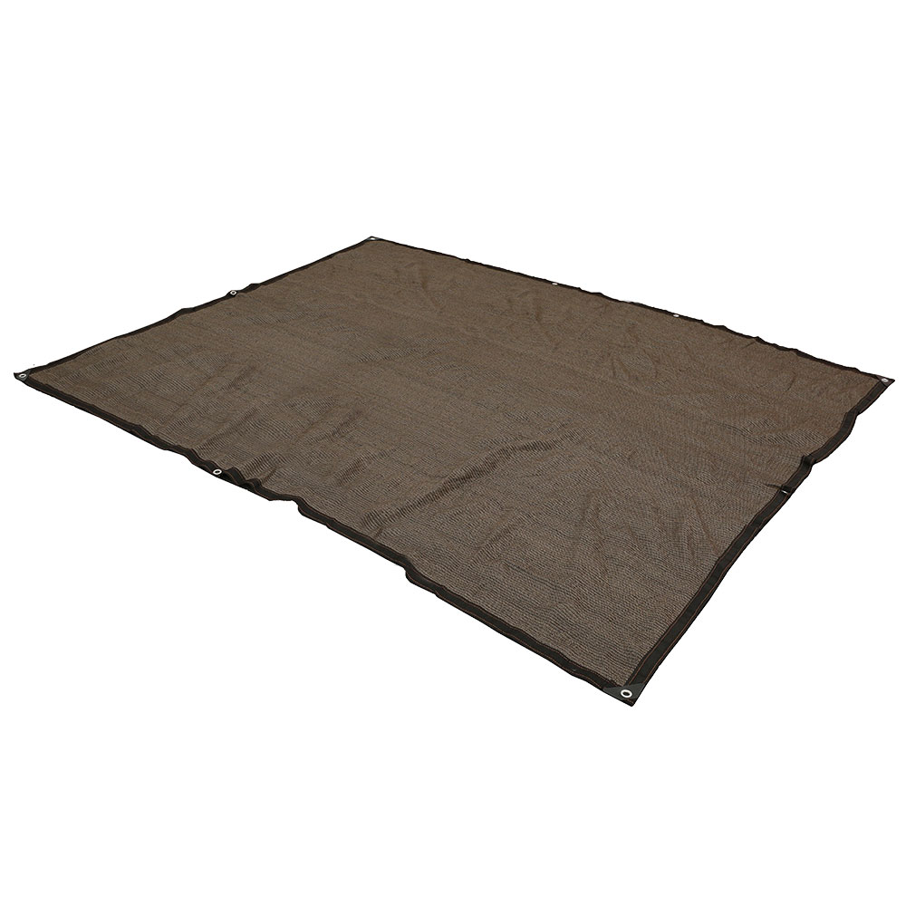 Sunblock Shade Cloth, Brown Shade Net, Patio Awning, Garden Tent Canopy, UV Resistant Net with