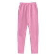 thumbnail image 6 of YDFCWXW Womens Pull On Soft Brushed Fleece Casual Jogger Sweatpants with Pockets for Women Pink, S, 6 of 9