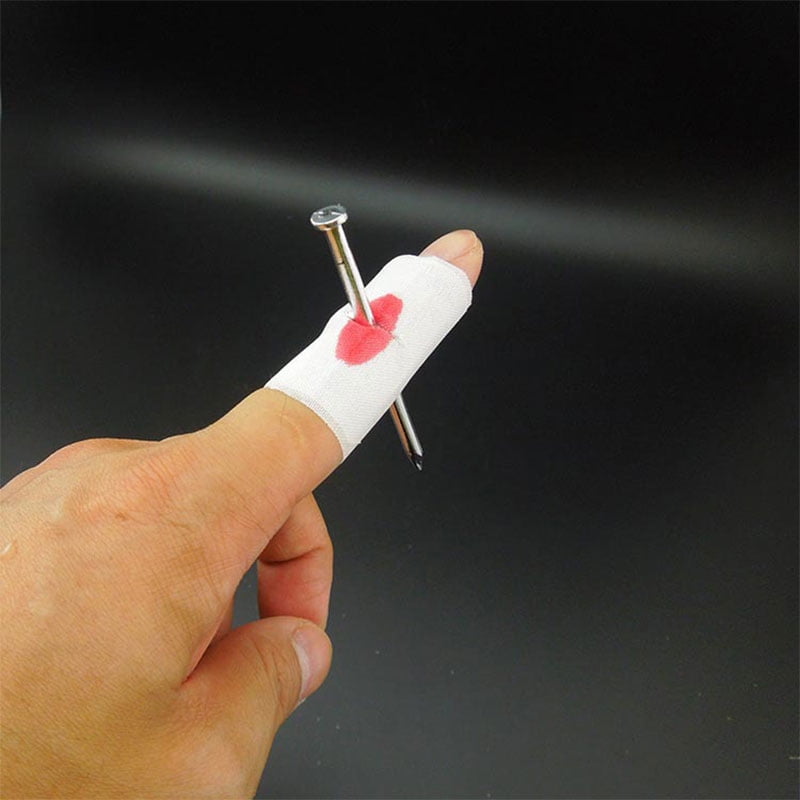 Classic Practical Joke Novelty Party Trick Prank Fake for sale online Nail Through Finger 