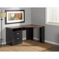 Bush Furniture Wheaton 60W Reversible Corner Desk with StorageColor