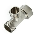 thumbnail image 2 of Toilet 304   Copper  T Adapter G1/2" T-Valve For Bath Bidet Sprayer Shower, 2 of 5