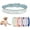Light Blue, variant on Bling Collar for Small Medium Dogs, Cute Rhinestone Dazzling Sparkling Collar Pretty Crystal Diamond Pet Puppy Collar for XS Small Medium Girls Dogs Cats