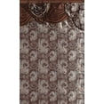 thumbnail image 2 of Juego de 2 paneles Glory Rugs Jacquard de lujo para ventanas, color marrón, 140 x 213 cm, 2 of 5