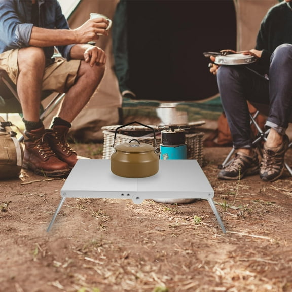 SASABAXI 1Pcs Folding Table Camping Heat Resistant Mini Design for Campers and Picnickers