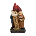 thumbnail image 1 of 21" H Standing Couple Gnome Statue w/Welcome Sign, 1 of 4