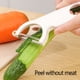 thumbnail image 5 of Pisexur Batería de cocina Cuchillo pelador, cuchillo raspador, cocina, hogar, multifuncional, pelador de patatas, cuchillo para frutas y verduras, cuchillo pelador, c para la cocina del hogar, 5 of 8