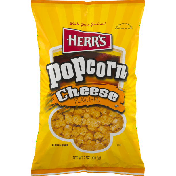 Herr's Cheese Flavored Popcorn 6 Oz. (4 Bags)