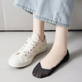 thumbnail image 6 of Uooqdmx No Show Socks Womens, Low Cut Socks Women, No Slip Socks Women, Spring Summer Breathable Socks Women, Ruffle Socks Woman, Black One Size, 6 of 6