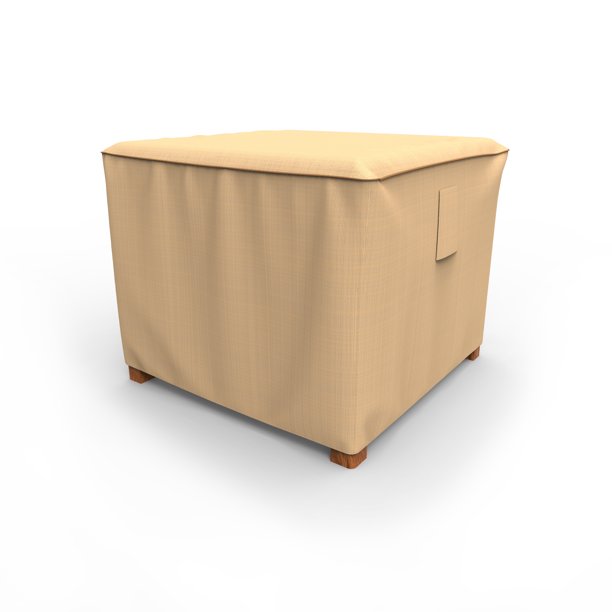 Budge Small Tan Patio Table Ottoman Cover Chelsea Walmart Com Walmart Com
