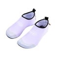 thumbnail image 4 of NexTorq Swimming Shoes Men, Beach Socks, Water Hiking Shoes for Women, Women's Water Shoes, Water Shoes for Women Men Split-Toe Barefoot Quick-Dry Aqua Socks Swim Beach Yoga Exercise Wear, Purple, 9, 4 of 4