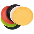 thumbnail image 5 of Unbreakable Plates Microwave Safe Simple and Elegant Round Shape for Formal Dinners 6Pcs, 5 of 5