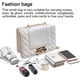 thumbnail image 4 of Bolsos cruzados para mujer, bolso de hombro, bolso de noche para mujer, con correa de cadena, color blanco crema:;:;, 4 of 5