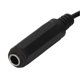 thumbnail image 2 of Câble adaptateur MIDI femelle 6,35 mm vers 5 broches, 30 cm, Plug and Play, pour microphone, o, pour lecteurs DVD, MP3, 2 of 4