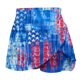 thumbnail image 4 of Faldas de Verano para las Mujeres Impresión Hoja Plisado Tenis Atlético Elástico Pantalones Cortos, Falso Dos Piezas Pantalones Falda para Diario, 4 of 6