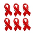 thumbnail image 1 of EeaseMX 6 broches de cinta roja para la prevención del VIH., 1 of 7