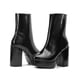 thumbnail image 2 of Botin Tacon Alto Para Dama Salamandra Negro Con Plataforma negro 25.5, 2 of 6
