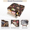 thumbnail image 3 of FORMRS Womens Corduroy Tote Bag Crossbody Shoulder Handbag with Pocket, Chocolate Cakes, 3 of 7